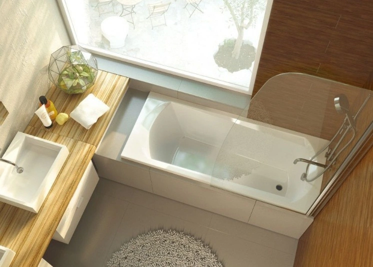 Ванна акриловая C-bath Clio 130x70 CBQ003002