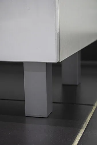 Тумба-умывальник напольная Айсберг Норма 80 белый DA1624T+1WH302251