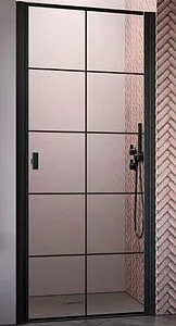 Дверь в нишу 800мм прозрачное стекло Radaway NES Black Factory DWJ I 80 R 10026080-54-55R, 1