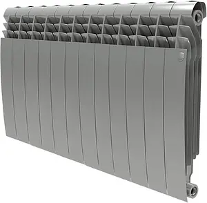 Радиатор биметаллический 12 секций Royal Thermo BiLiner 500 Silver Satin RTBSS50012 Радиатор биметаллический 12 секций Royal Thermo BiLiner 500 Silver Satin RTBSS50012, 1