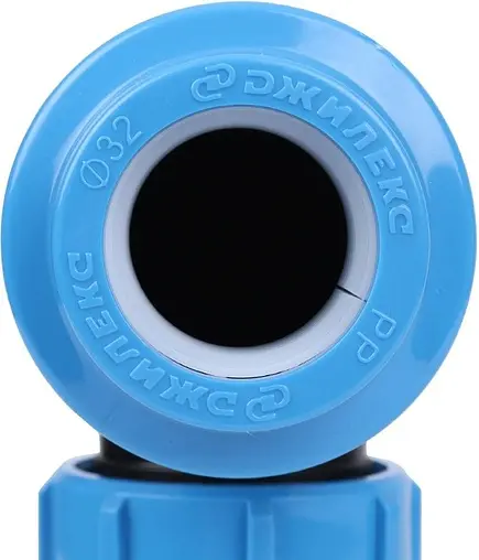 Уголок компрессионный соединительный 32мм x 32мм Джилекс 9303