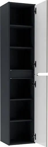 Шкаф-пенал подвесной Домино Karat 35 R cерый тауп DK3214P