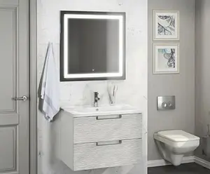 Зеркало с подсветкой Comforty Квадрат 90 00004140522CF Зеркало с подсветкой Comforty Квадрат 90 00004140522CF, 3