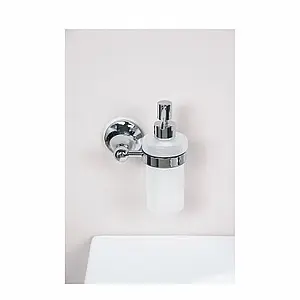 Дозатор для жидкого мыла Aquanet хром 5581-1, 2