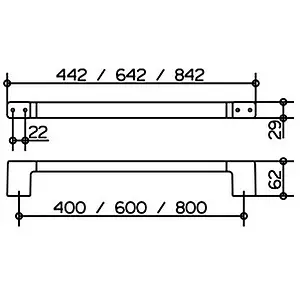 Полотенцедержатель Keuco Collection Moll хром 12701010400 Полотенцедержатель Keuco Collection Moll хром 12701010400, 3
