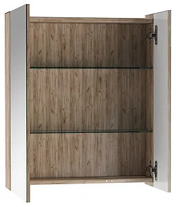 Шкаф-зеркало Домино Bruno 60 дуб вотан DBr2902HZ, 3