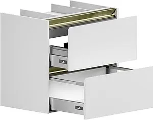 Тумба под умывальник подвесная Allen Brau Activity 70 белый/олива браш 1.34011.WM Тумба под умывальник подвесная Allen Brau Activity 70 белый/олива браш 1.34011.WM, 5