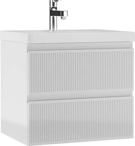 Тумба-умывальник подвесная Домино Tower 60 белый DT2504T+4670142930044