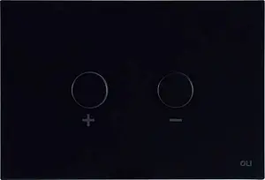 Клавиша смыва для унитаза OLI Blink 878489 черный матовый, 1