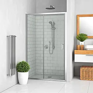 Дверь в нишу 1800мм прозрачное/матовое стекло Roltechnik Lega Line LLD2/1800 556-1800000-00-21, 4