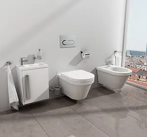 Клавиша смыва для унитаза Ravak Chrome X01455 кнопки/белый глянцевый, рамка/хром глянцевый Клавиша смыва для унитаза Ravak Chrome X01455 кнопки/белый глянцевый, рамка/хром глянцевый, 3