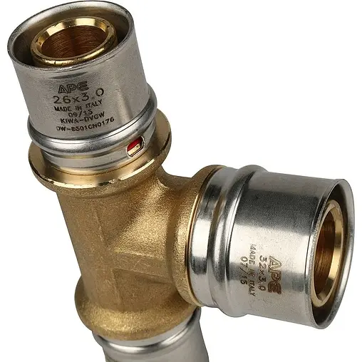 Тройник пресс редукционный 26мм x 32мм x 26мм APE AP131 26x32x26