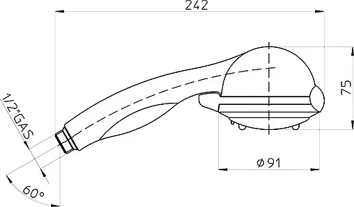 Душевая стойка Bossini Ermes хром D89001.030