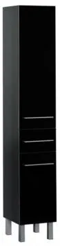 Шкаф-пенал напольный Aquanet Верона 35 R чёрный 00178971 Шкаф-пенал напольный Aquanet Верона 35 R чёрный 00178971, 1