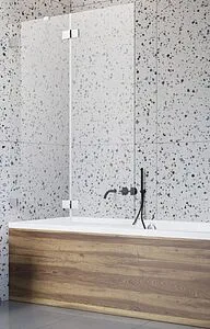 Шторка на ванну 1000мм прозрачное стекло Radaway Essenza Pro PND II 100 L 10102100-01-01L, 1