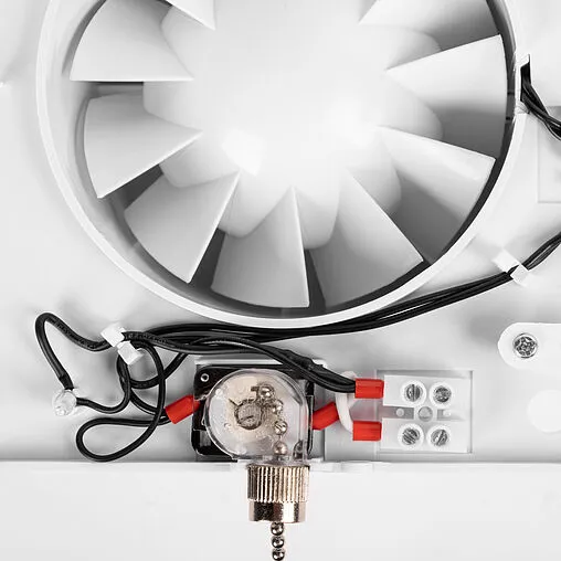 Вентилятор канальный Royal Thermo Sunrise RAFR 120 P белый