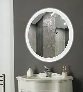 Зеркало с подсветкой Continent Rinaldi Led 77 белый ЗЛП39 Зеркало с подсветкой Continent Rinaldi Led 77 белый ЗЛП39, 5