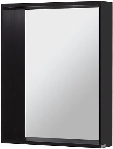 Зеркало с подсветкой Allen Brau Priority 75x60 чёрный браш 1.32016.BB