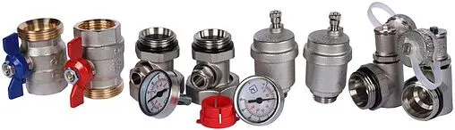 Группа коллекторная без расходомеров 7 отводов 1&quot;в/в x ¾&quot;ек Luxor CD 468M/7 15552707MN