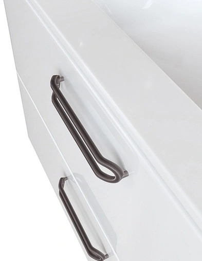 Тумба-умывальник подвесная IDDIS Brick 100 белый BRI10W1i95K