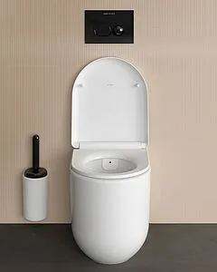 Крышка-сиденье для унитаза с микролифтом Vitra Liquid белый 137-003-009 Крышка-сиденье для унитаза с микролифтом Vitra Liquid белый 137-003-009, 3