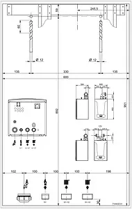 Настенный конденсационный газовый котел одноконтурный турбированный 150кВт Baxi LUNA DUO-TEC MP+ 1.150 7685036-- Настенный конденсационный газовый котел одноконтурный турбированный 150кВт Baxi LUNA DUO-TEC MP+ 1.150 7685036--, 4