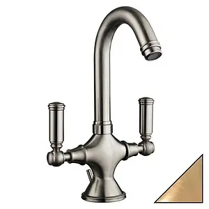 Смеситель для раковины Bossini Liberty бронза Z001301.022, 1