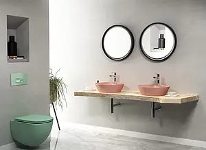 Раковина ISVEA SistemaY Soft 45 лососевый 10SY65045SV-2S Раковина ISVEA SistemaY Soft 45 лососевый 10SY65045SV-2S, 4