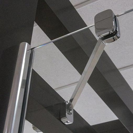 Душевое ограждение 1200x800мм прозрачное стекло Roltechnik Hitech Line HBO1+HBB/1200*800 284-1200000-06-02+286-8000000-06-02