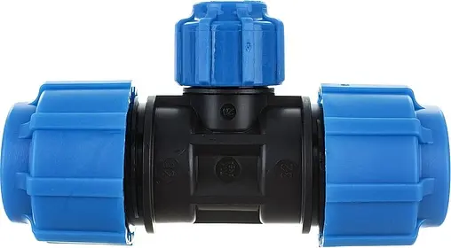 Тройник компрессионный редукционный 32мм x 25мм x 32мм ТПК-Аква 51322532