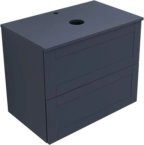 Тумба-умывальник подвесная Aquanet Терра 80 маренго 00313245+