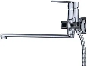 Смеситель для ванны с длинным изливом Osgard Fendi хром 67223, 4