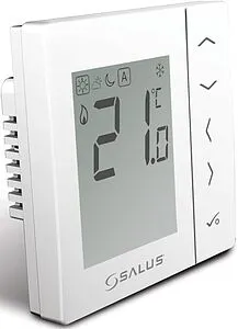 Проводной комнатный терморегулятор НО/НЗ 230В Salus EXPERT NSB белый VS35W Проводной комнатный терморегулятор НО/НЗ 230В Salus EXPERT NSB белый VS35W, 1