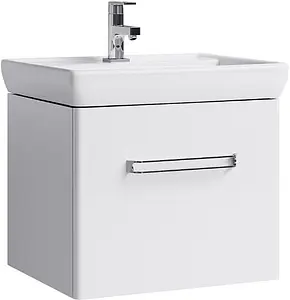 Тумба-умывальник подвесная Aqwella Neo 60 белый Neo.01.06/1+00191638 Тумба-умывальник подвесная Aqwella Neo 60 белый Neo.01.06/1+00191638, 1