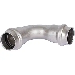 Уголок пресс двухраструбный 18мм угол 90° Sanha NiroSan 9002A 69002A18 Уголок пресс двухраструбный 18мм угол 90° Sanha NiroSan 9002A 69002A18, 4