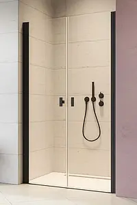 Дверь в нишу 1200мм прозрачное стекло Radaway NES 8 Black DWD I 120 10077060-54-01L+10077060-54-01R Дверь в нишу 1200мм прозрачное стекло Radaway NES 8 Black DWD I 120 10077060-54-01L+10077060-54-01R, 4