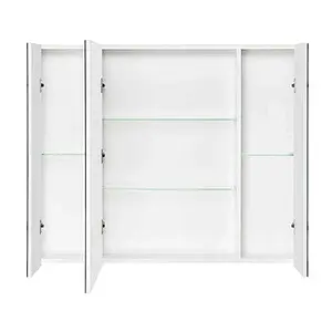 Шкаф-зеркало Aquaton Беверли 100 белый 1A237202BV010, 4