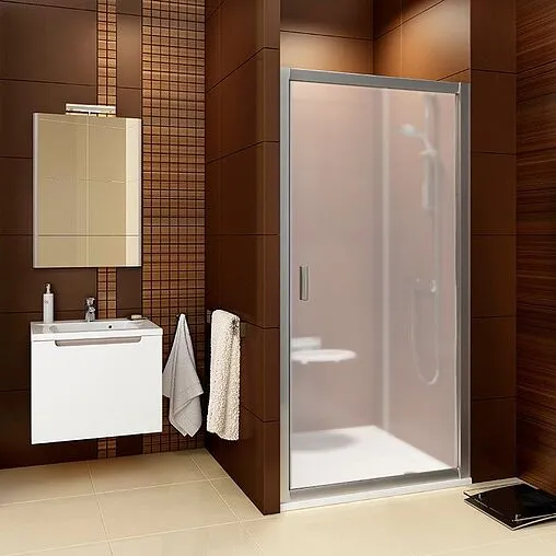 Дверь в нишу 1200мм прозрачное, матовое стекло Ravak Blix BLDP2-120 0PVG0C00ZG