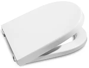 Крышка-сиденье для унитаза с микролифтом Roca Meridian белый 8012A2004 Крышка-сиденье для унитаза с микролифтом Roca Meridian белый 8012A2004, 1