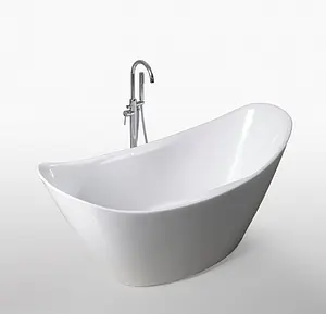 Ванна акриловая отдельностоящая Cerutti SPA Garda 172x76x78 B-7115, 4