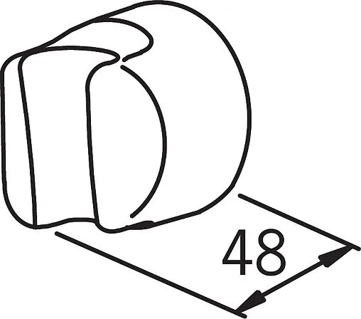 Держатель ручного душа Oras хром 251500