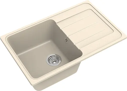 Мойка кухонная Ewigstein Elegant E-R50F крем