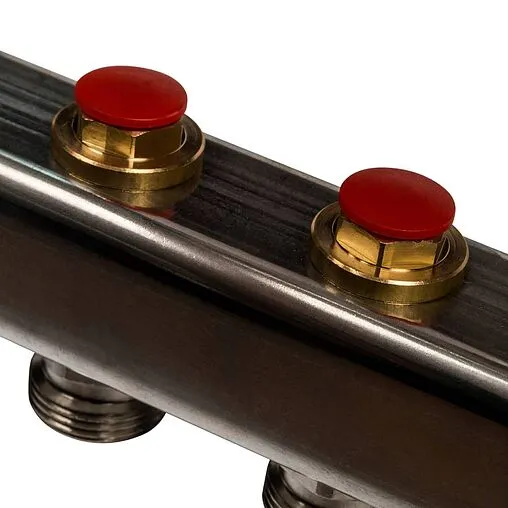 Группа коллекторная без расходомеров 7 отводов 1&quot;в/в x ¾&quot;ек Stout SMS-0932-000007