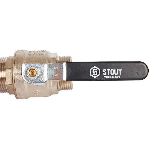 Кран шаровый 1¼"н x 1¼"н Stout ГОСТ Р 59553-2021 SVB-0005-200032