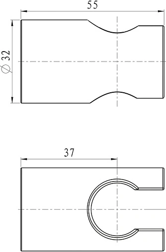 Держатель ручного душа BelBagno Nova сатин BB-HLD-IN