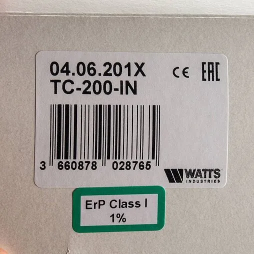 Механический термостат погружной WATTS TC 200/IN 10013484