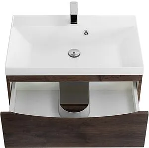 Тумба под умывальник подвесная BelBagno MARINO 75 Rovere Moro MARINO-750-2C-SO-RW-P, 4