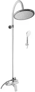 Душевая система со смесителем для душа Rav Slezak Сolorado белый/хром CO182.5/3BC Душевая система со смесителем для душа Rav Slezak Сolorado белый/хром CO182.5/3BC, 1