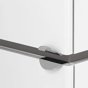 Шкаф-пенал подвесной Aquaton Скай PRO 30 белый глянец 1A238603SY01L Шкаф-пенал подвесной Aquaton Скай PRO 30 белый глянец 1A238603SY01L, 4