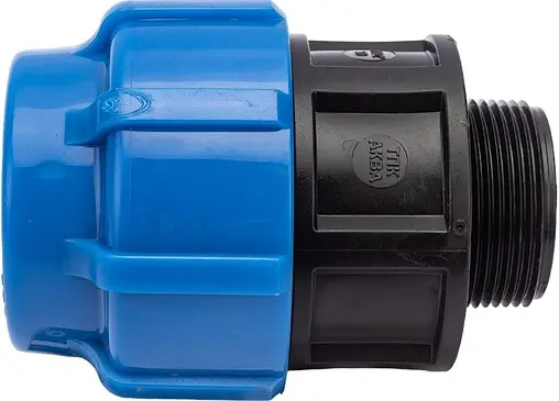 Муфта компрессионная переходная 50мм x 1½&quot;н ТПК-Аква 50030050
